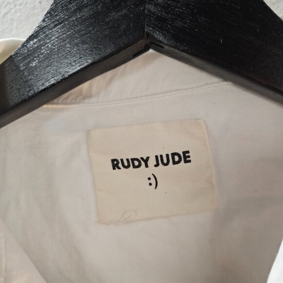 Rudy Jude Organic Cotton Boxy Cropped Shirt - Picture 4 of 6